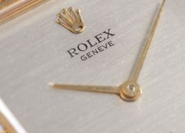 Rolex Cellini 4951 (1979) - Silver dial 36 mm Yellow Gold case