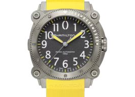 Hamilton Khaki Navy BeLOWZERO H78535380 (2025) - Grijs wijzerplaat 46mm Titanium