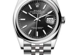 Rolex Datejust 36 126200 (2025) - Black dial 36 mm Steel case