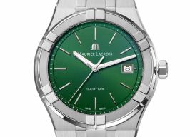 Maurice Lacroix Aikon AI1108-SS002-630-1 (2023) - Groen wijzerplaat 40mm Staal