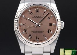 Rolex Oyster Perpetual 36 116034 (2008) - Pink dial 36 mm Steel case