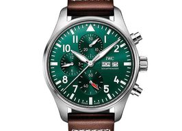 IWC Pilot Chronograph IW378005 (2025) - Green dial 43 mm Steel case