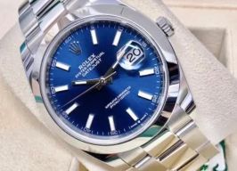 Rolex Datejust 41 126300 (2023) - Blue dial 41 mm Steel case