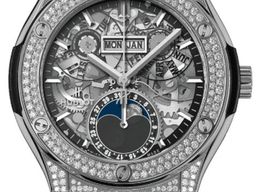 Hublot Classic Fusion Aerofusion 547.NX.0170.LR.1704 (2026) - Transparent dial 42 mm Titanium case