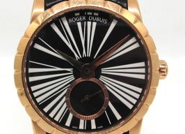 Roger Dubuis Excalibur RDDBEX0274 (Unknown (random serial)) - Black dial 37 mm Rose Gold case