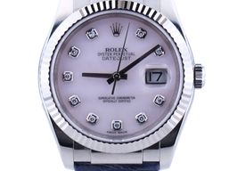Rolex Datejust 36 116139 (2018) - Pearl dial 36 mm White Gold case