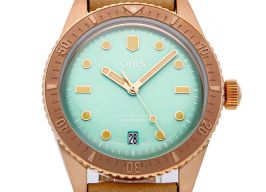 Oris Divers Sixty Five 01 733 7771 3157-07 5 19 04BR (2023) - Green dial 38 mm Bronze case
