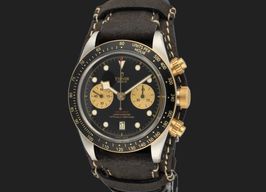 Tudor Black Bay Chrono 79363N (2023) - Black dial 41 mm Gold/Steel case