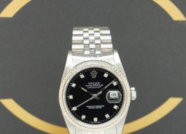 Rolex Datejust 36 16234 (1990) - Zwart wijzerplaat 36mm Staal