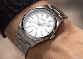 Rolex Oyster Perpetual 39 114300 (2020) - White dial 39 mm Steel case