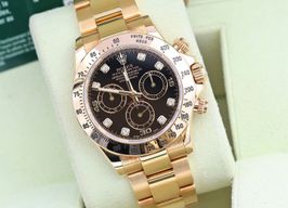 Rolex Daytona 116528 (Onbekend (willekeurig serienummer)) - Parelmoer wijzerplaat 40mm Geelgoud