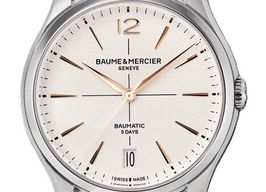 Baume & Mercier Clifton M0A10793 (2026) - Zilver wijzerplaat 39mm Staal