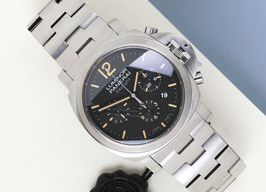 Panerai Luminor Chrono PAM00356 (2011) - Zwart wijzerplaat 44mm Staal