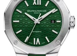 Baume & Mercier Riviera M0A10618 (2026) - Groen wijzerplaat 42mm Staal