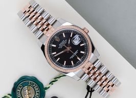 Rolex Datejust 36 116231 (2021) - Black dial 36 mm Gold/Steel case
