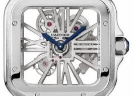 Cartier Santos WHSA0015 (2026) - Transparent dial 40 mm Steel case
