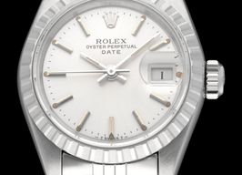Rolex Oyster Perpetual Lady Date 69240 (1986) - Silver dial 26 mm Steel case