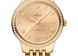 Omega De Ville 434.55.34.20.58.001 (2026) - Champagne dial 34 mm Yellow Gold case