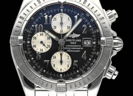 Breitling Chronomat Evolution A13356 (2005) - Zwart wijzerplaat 44mm Staal