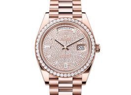Rolex Day-Date 40 228345RBR-0002 (2024) - Diamond dial 40 mm Rose Gold case