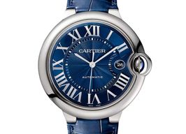 Cartier Ballon Bleu 42mm WSBB0027 (2024) - Blauw wijzerplaat 42mm Staal