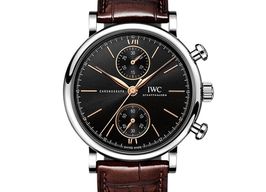 IWC Portofino Chronograph IW391404 (2025) - Black dial 39 mm Steel case