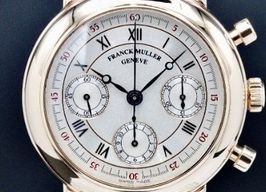 Franck Muller Unknown 7000DF (1990) - Silver dial Unknown White Gold case