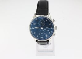 IWC Portuguese Chronograph IW371606 (2024) - Blue dial 41 mm Steel case