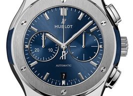 Hublot Classic Fusion 540.NX.7170.NX (2026) - Blue dial 42 mm Titanium case