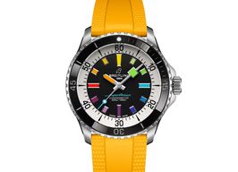 Breitling Superocean 42 A17375211B2S4 (2024) - Zwart wijzerplaat Onbekend Staal