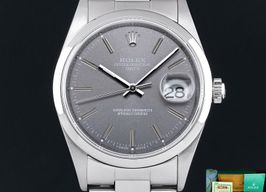 Rolex Oyster Perpetual Date 15200 (1998) - Grijs wijzerplaat 34mm Staal