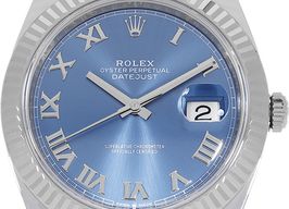 Rolex Datejust 41 126334 (2021) - Blue dial 41 mm Steel case