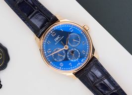 IWC Portuguese Perpetual Calendar IW344205 (2026) - Blue dial 42 mm Red Gold case