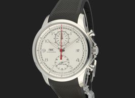 IWC Portuguese Yacht Club Chronograph IW390502 (2016) - Zilver wijzerplaat 44mm Staal