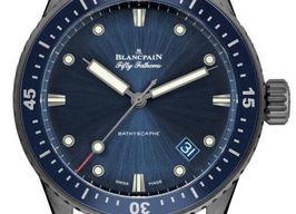 Blancpain Fifty Fathoms Bathyscaphe 5000-0240-O52A (2025) - Blue dial 44 mm Ceramic case