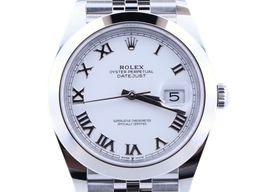 Rolex Datejust 41 126300 (2024) - Zilver wijzerplaat 41mm Staal