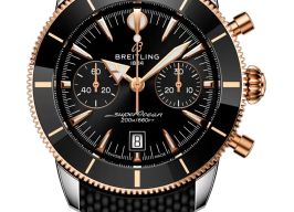Breitling Superocean Heritage UB0156H11B1S1 (2026) - Zwart wijzerplaat 42mm Goud/Staal