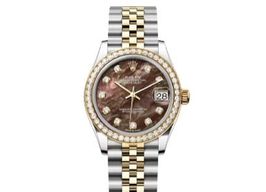 Rolex Datejust 31 278383RBR (2025) - Pearl dial 31 mm Gold/Steel case