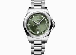 Longines Conquest L3.320.4.07.6 (2025) - Zilver wijzerplaat 30mm Staal