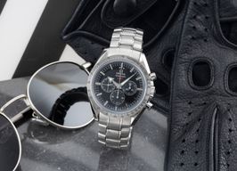 Omega Speedmaster Broad Arrow 321.10.42.50.01.001 (2010) - Zwart wijzerplaat 42mm Staal