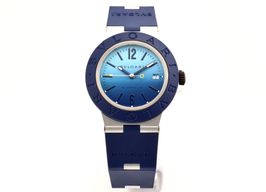 Bulgari Unknown BB40ATHMS (2023) - Blauw wijzerplaat 40mm Aluminium