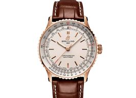 Breitling Navitimer R17329F41G1P1 (2024) - Silver dial 41 mm Red Gold case