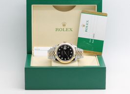 Rolex Datejust 41 126333 (2018) - Black dial 41 mm Gold/Steel case