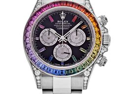 Rolex Daytona 116599RBOW (Unknown (random serial)) - Black dial 40 mm White Gold case