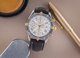 Breitling Crosswind Chronograph B13355 (2001) - White dial 43 mm Steel case