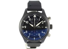 IWC Pilot Chronograph Top Gun IW389001 (2018) - Black dial 44 mm Ceramic case