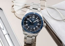 TAG Heuer Carrera Calibre HEUER 01 CAR201AA.BA0714 (Onbekend (willekeurig serienummer)) - Wit wijzerplaat 43mm Staal