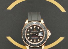 Rolex Yacht-Master 40 126655 (2021) - Zwart wijzerplaat 40mm Roségoud