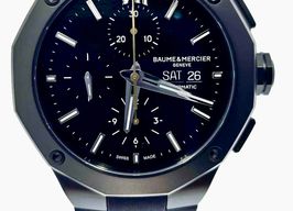 Baume & Mercier Riviera M0A10625 (2025) - Black dial 43 mm Steel case