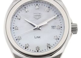 TAG Heuer Link Lady WBC1312.BA0600 (2024) - Wit wijzerplaat 32mm Staal